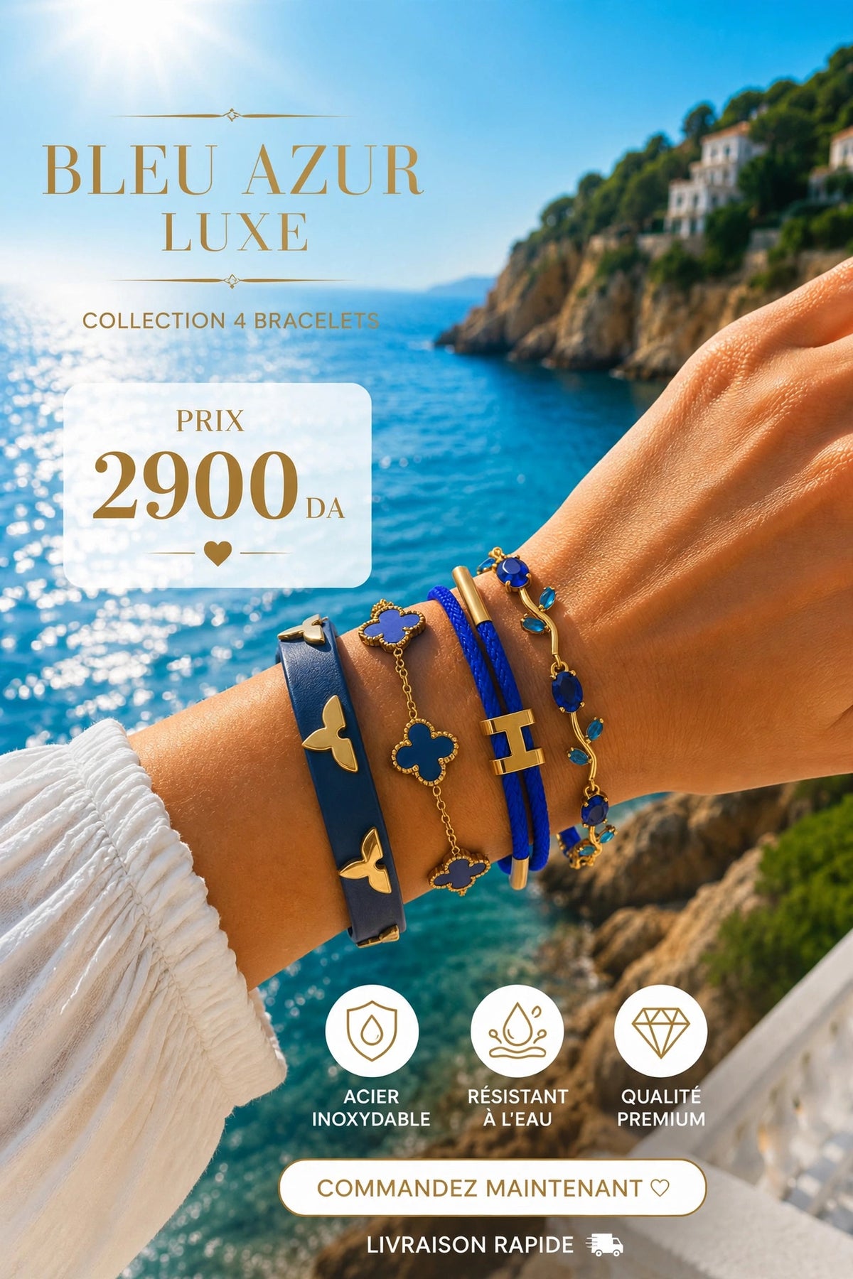 Les 4 Trésors de Santorini - Acier de Luxe